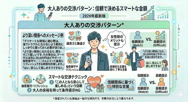 大人ありの交渉パターン